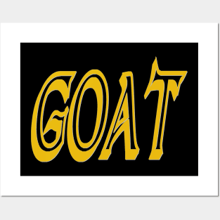 GOAT Posters and Art